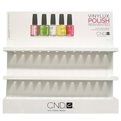 CND Vinylux empty metal retail stand (medium)